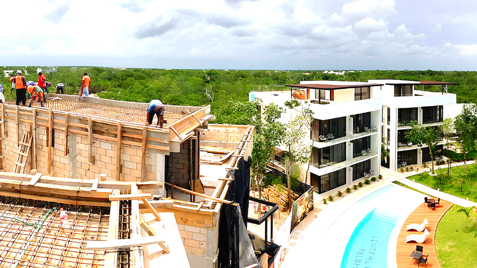 Construccion Desarrollo Central Park Tulum | Los Amigos Tulum | Acondicionado por Amza Energy