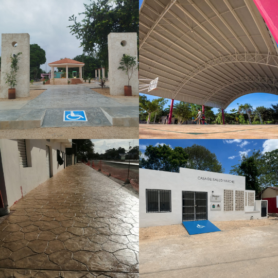 Construccion Parques publicos, Domos. Bamquetas, Techos, Clinicas de Salud | Tulum | Amza Energy