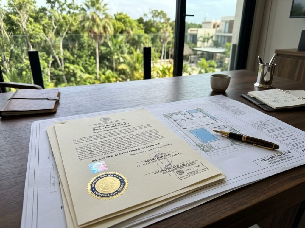 Título de Propiedad y Certidad Legal Registral | AMZA ENEGY