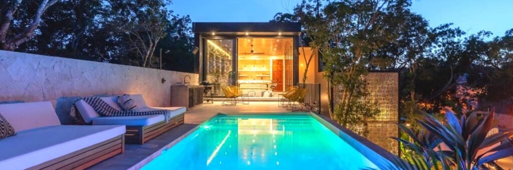 Villa Tulum | Acabados Chukum Albercas Tulum | Amza Energy